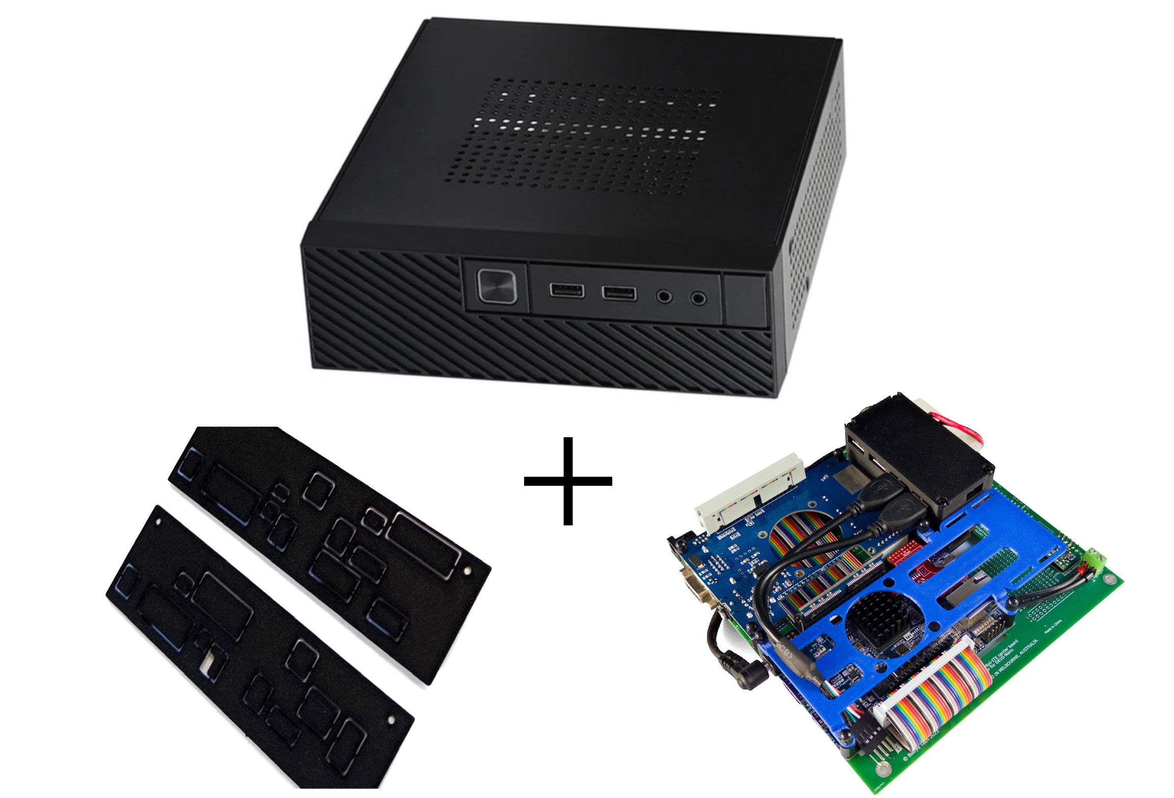 ATLANTIS for MiSTer FPGA - PC case carrier board for Mini-ITX to ATX
