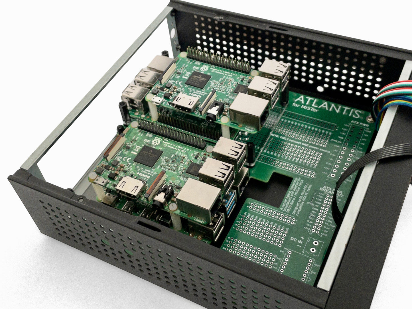 Mini-ITX PC case M06 for ATLANTIS and Pi clusters